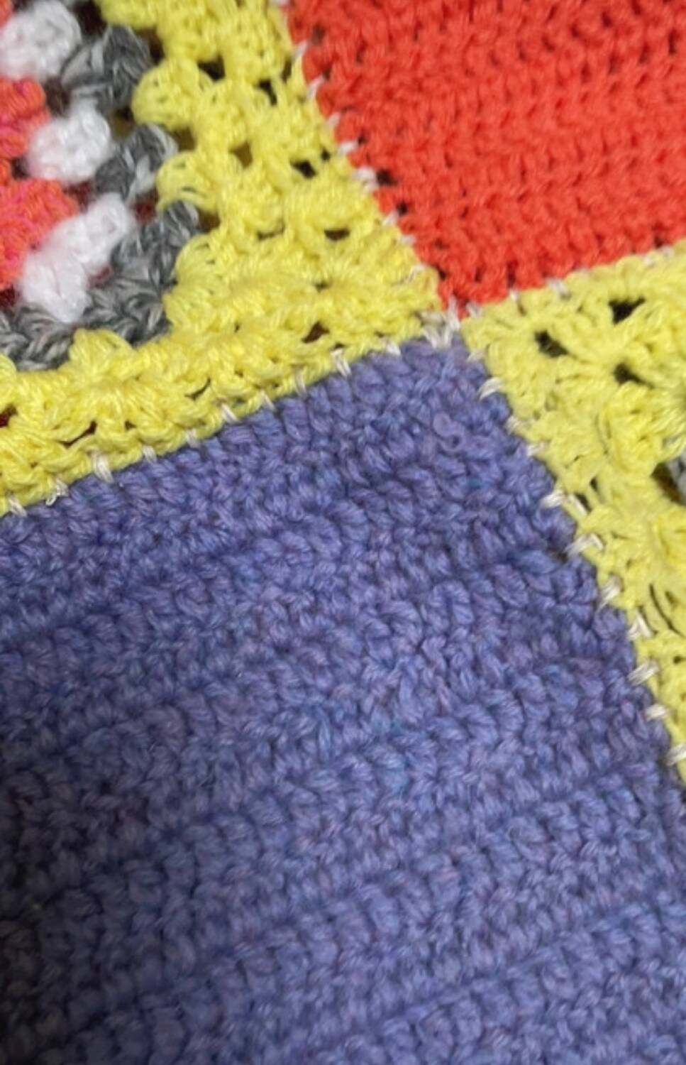 crochet granny blanket