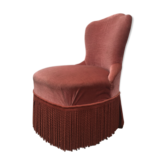 Toad velvet armchair