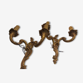 Bronze sconces