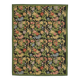 Handmade European Vintage Aubusson Kilim 238 cm x 306 cm