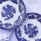 Duo of 2 flat plates Portuguese iron earth