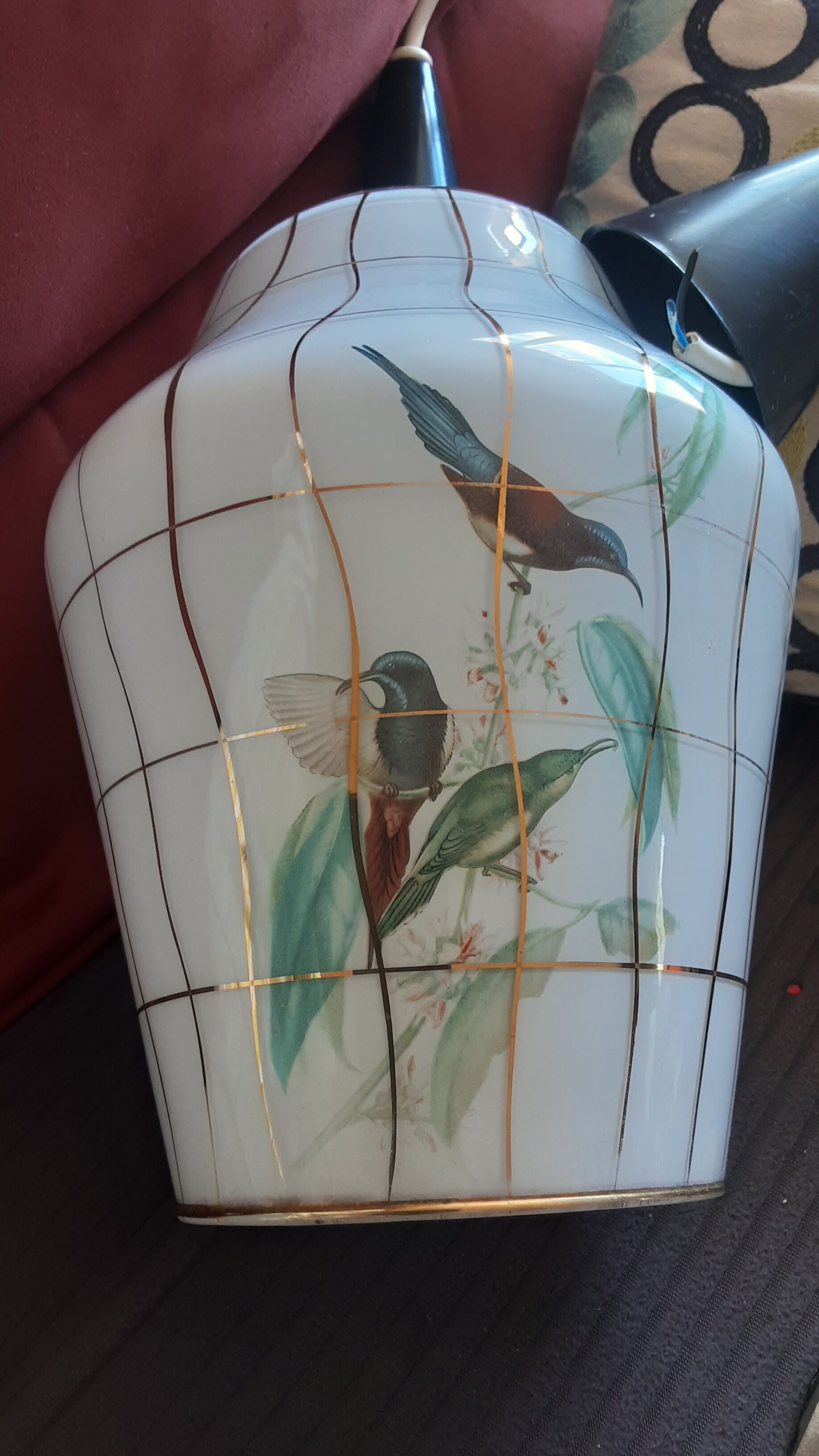 Suspension in opaline - year 60
