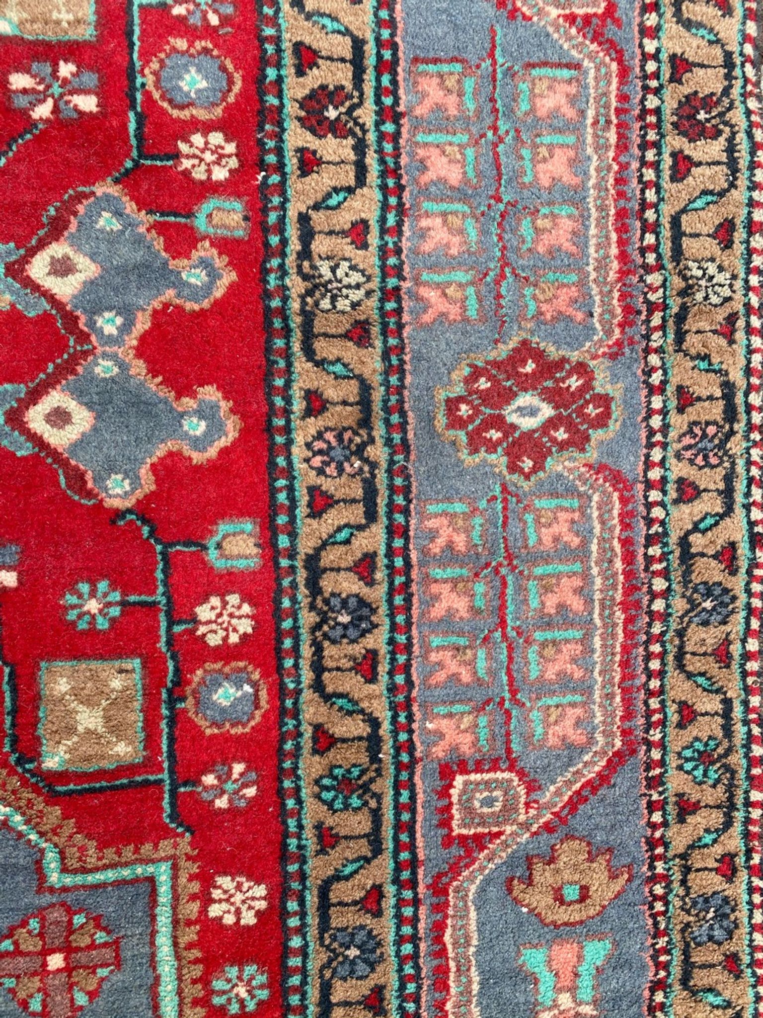 Malayer ancient persian carpet 138x238 cm