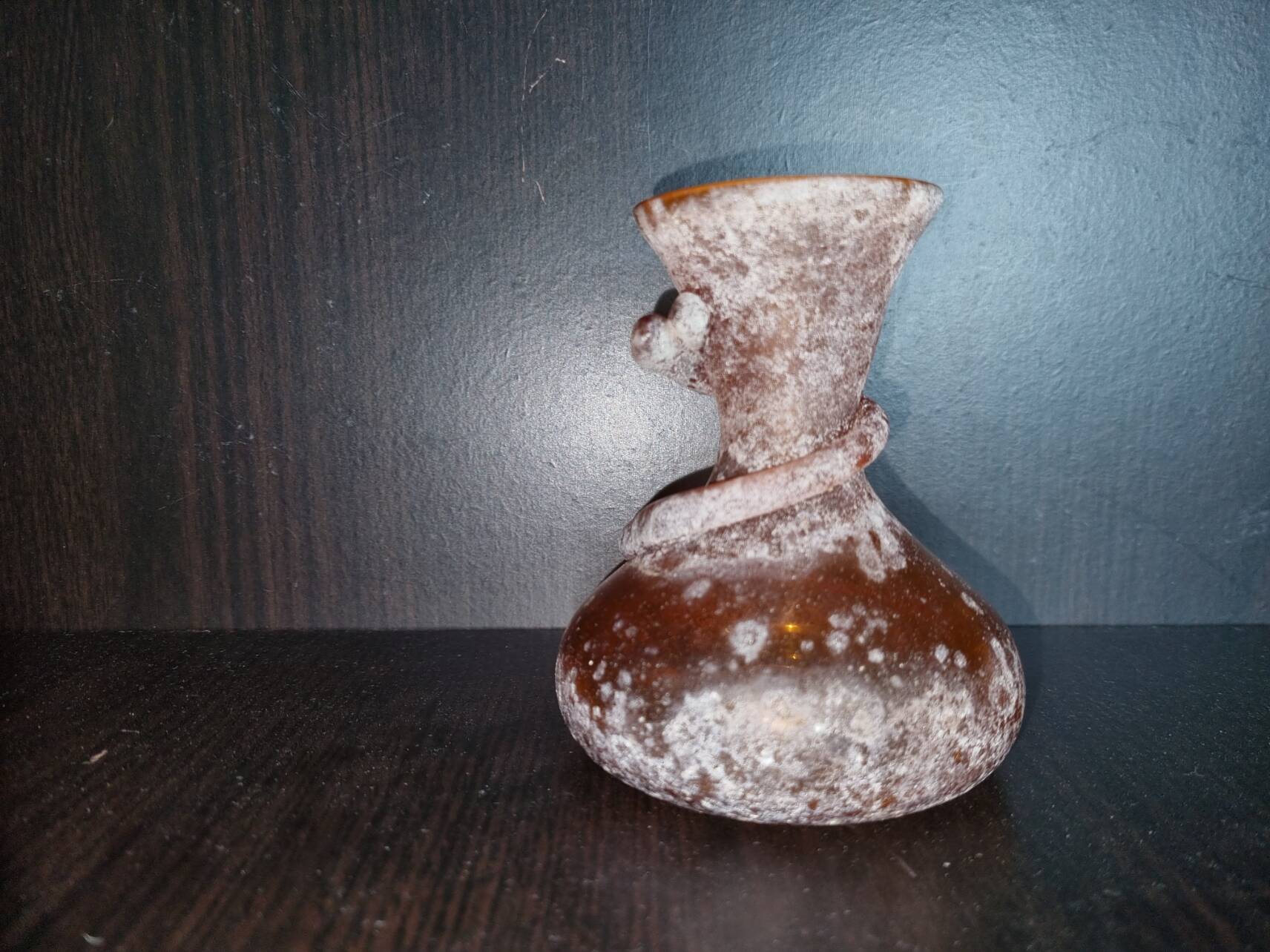 Vase Scavo verre soufflé Murano