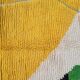 Tapis berbère naturel artisanal 2.5x1.5 m