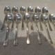12 silver-plated coffee spoons by Christofle Concorde, 13.6 cm