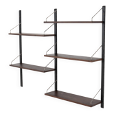 Étagère modulaire, design danois, années 1960, designer : Poul Cadovius