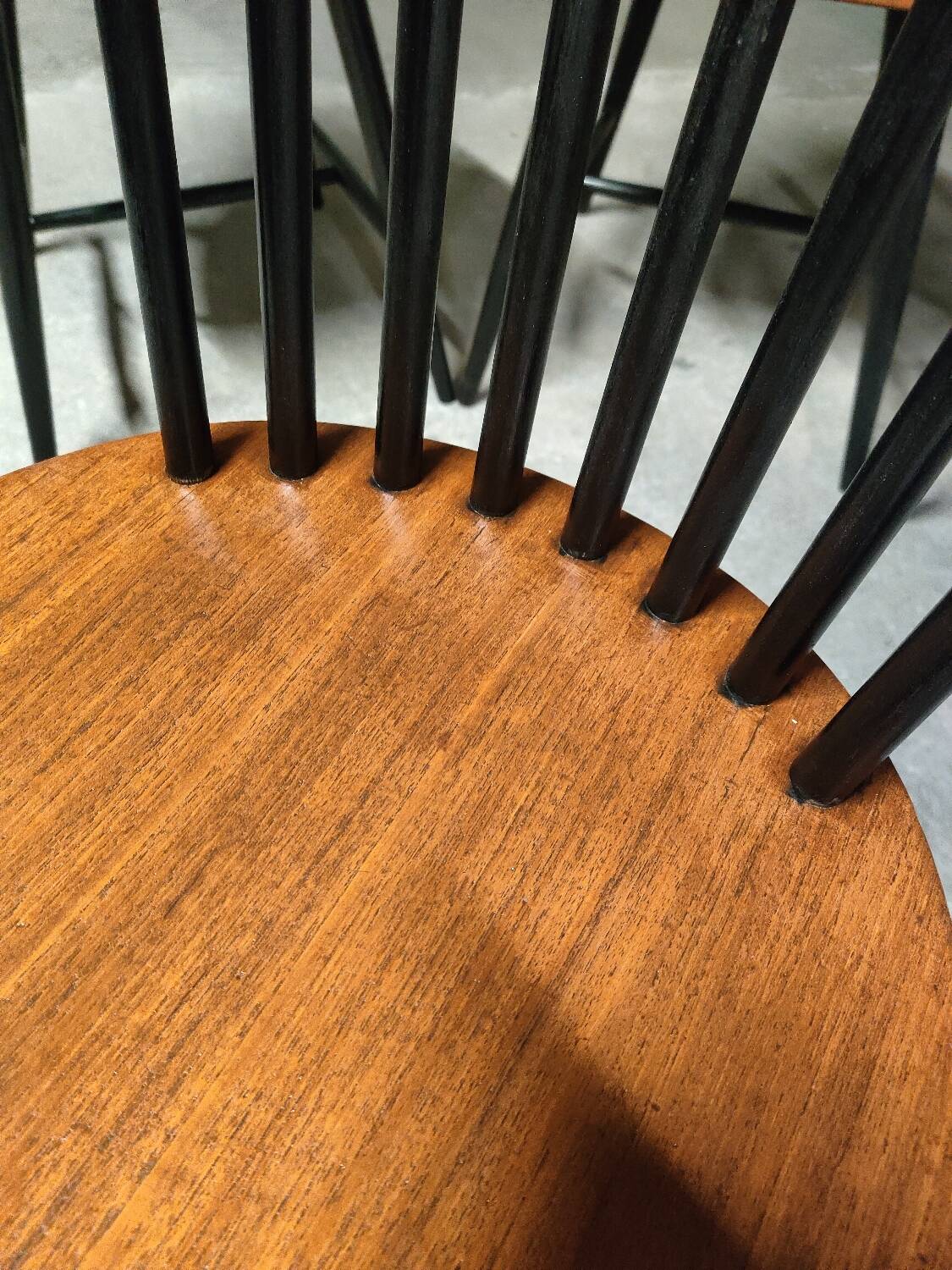 4 Scandinavian 60's Samcom lounge chairs