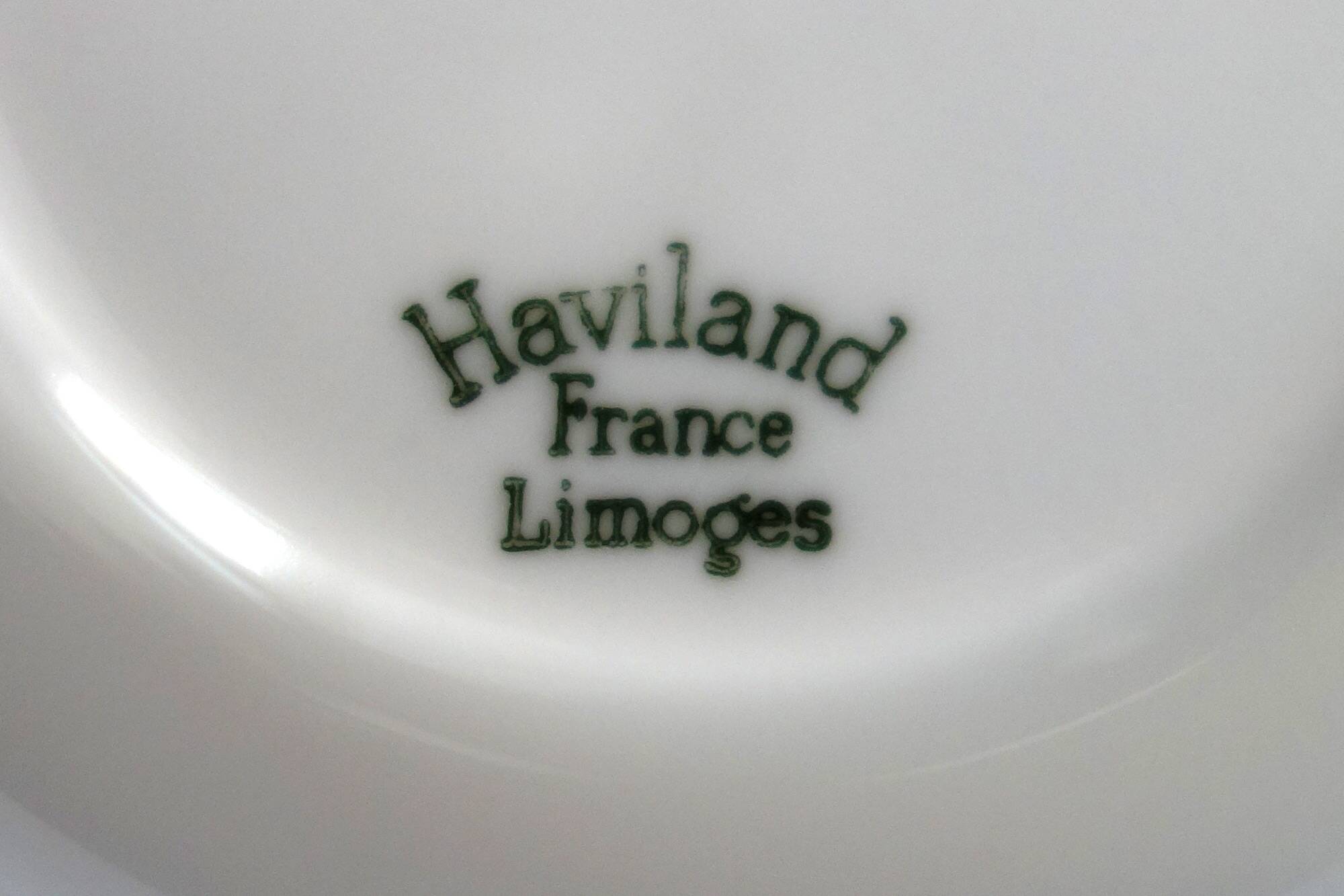 8 coffee cups model Eglantine, vintage Haviland Limoges