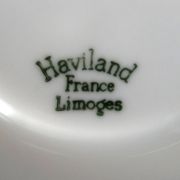 8 tasses à café modèle églantine, Haviland Limoges vintage