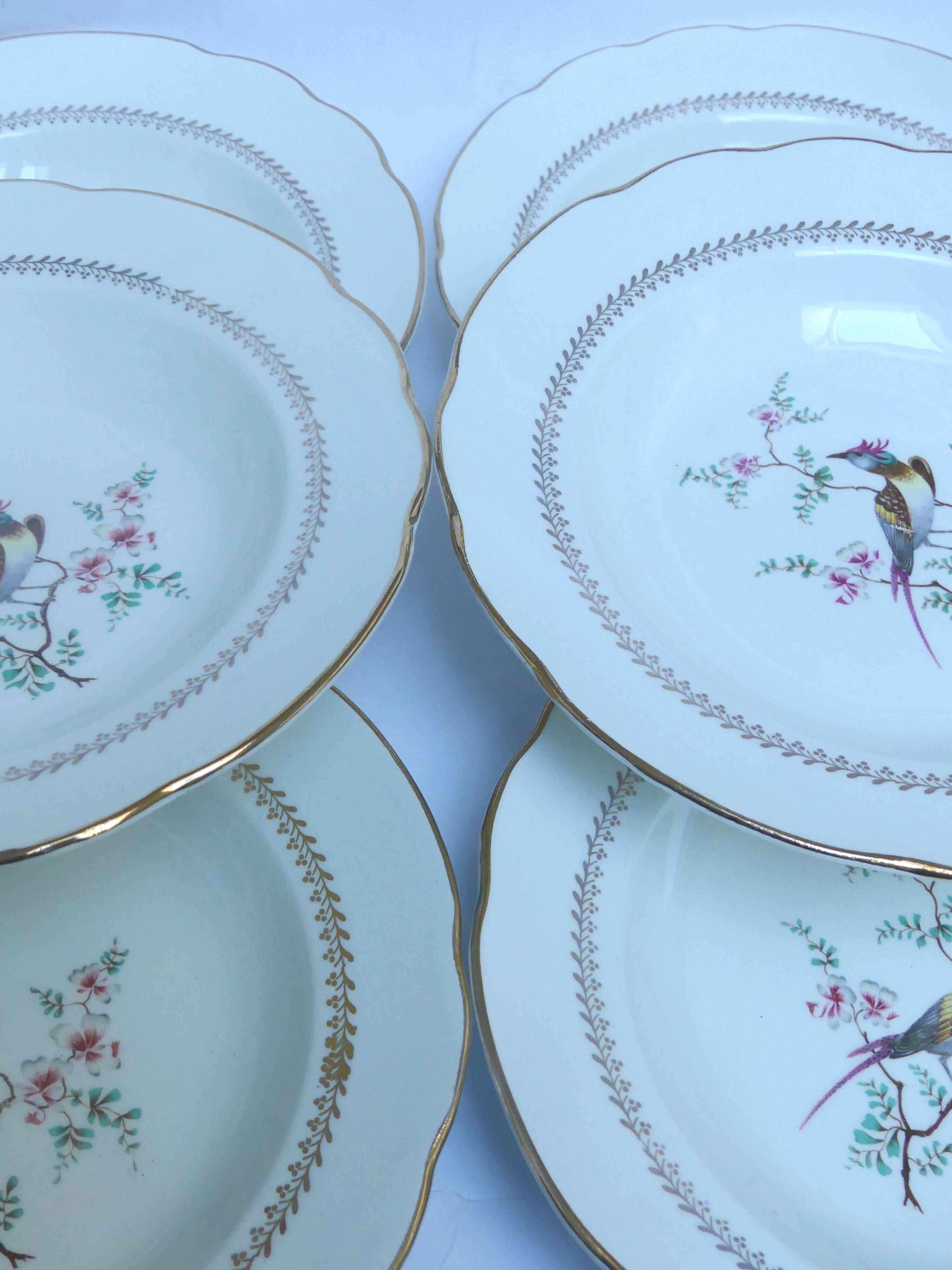 6 soup plates Gien Tokio Tokyo