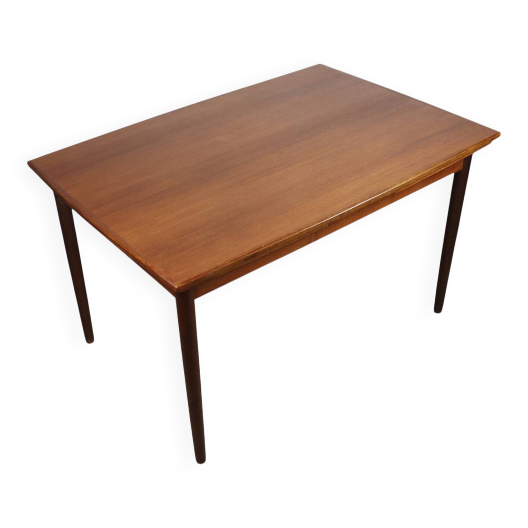 Extendable dining table in Scandinavian teak - 1960s