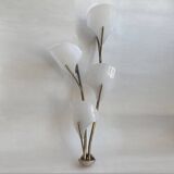 Vintage 1950s sculpture wall lamp