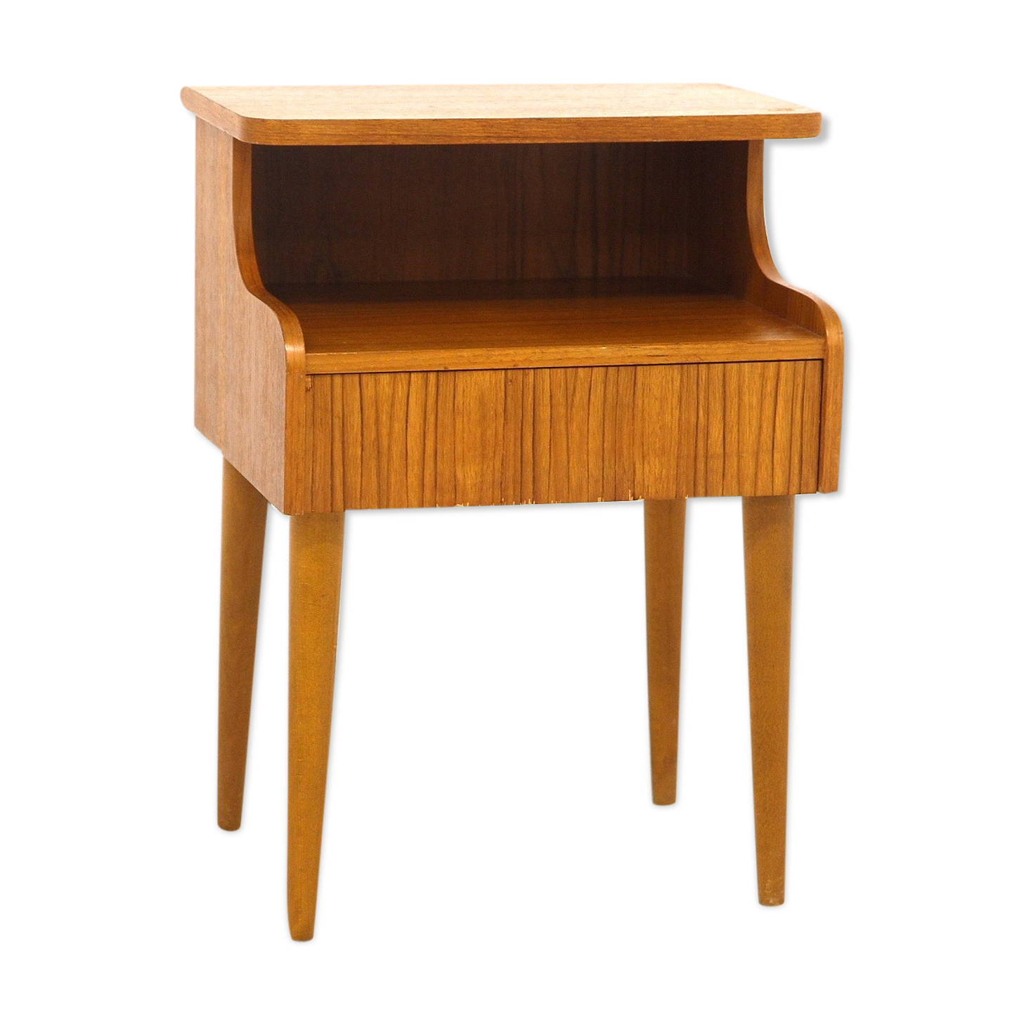 Teak bedside table, sweden, 1960