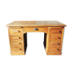 Former master's desk in solid wood