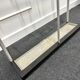 Vintage aluminum entrance locker