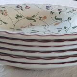 Set of 6 Oakwood England soup plates