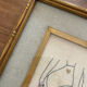 Handmade embroidery framed