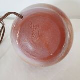 Ceramic lamp base signed with JLM monogram (to be identified)