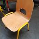 Chaise enfant école vintage 1970