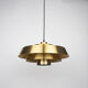 Danish vintage light Nova by Jo Hammerborg, Fog og Mørup, 1963