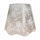 White lace shade