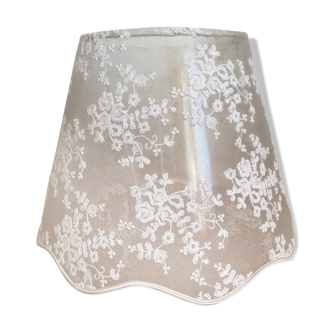 White lace shade
