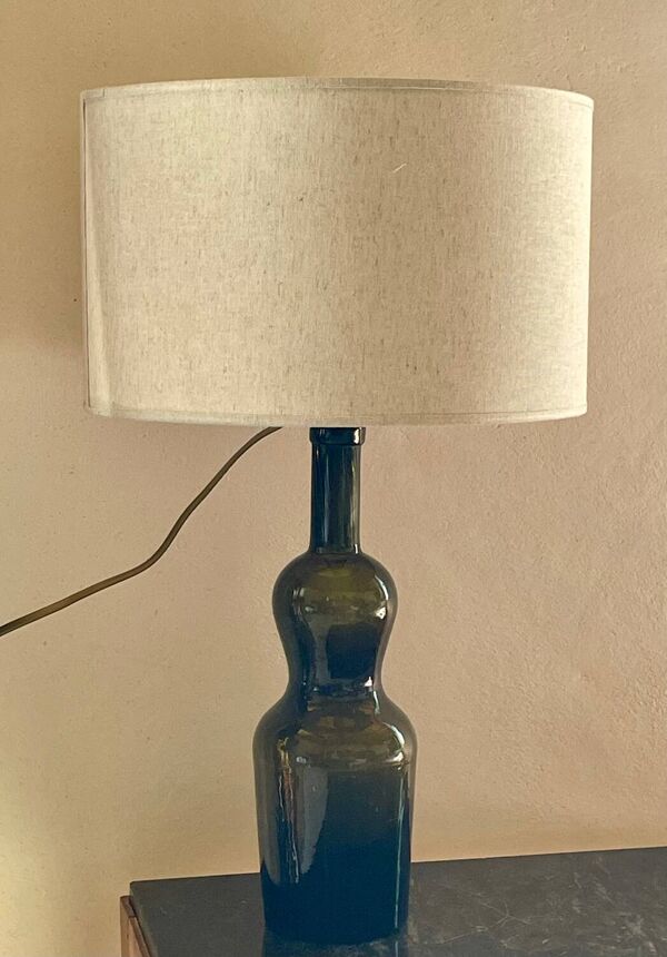 Lampe bouteille ancienne
