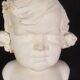 Old plaster bust - The gracious child