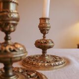 19th century bronze table ends