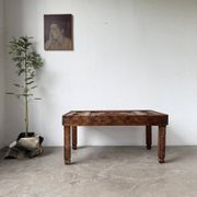 Savoyard folk art coffee table
