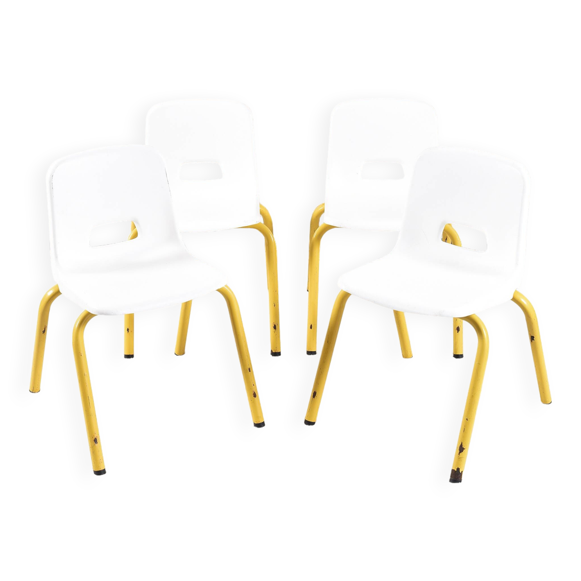 4 PROINCO nursery school chairs from the 70s