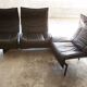 Leather sofa model "Veranda" Vico Magistretti for Cassina