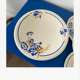 Set Lunéville plates and dish