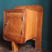 Vintage solid wood bedside table/wooden box/wooden storage unit