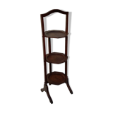 Vintage wooden shelf point table