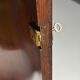 Mahogany wall cabinet 19th century