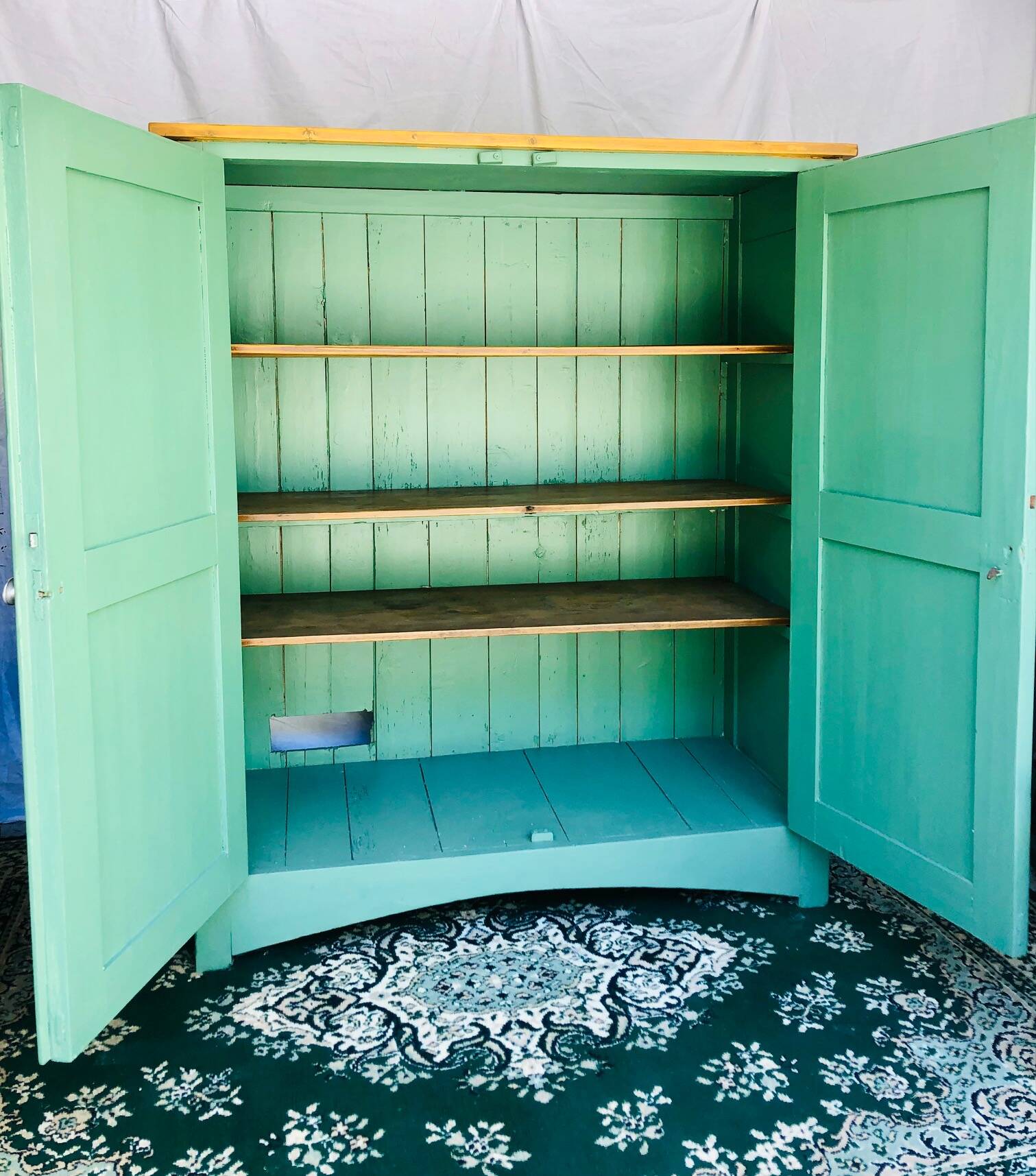 Small old country style wardrobe