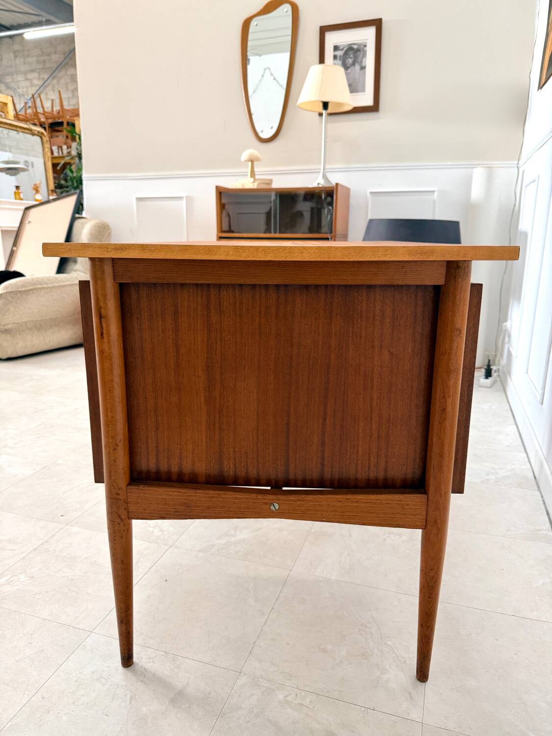 Vintage Scandinavian desk