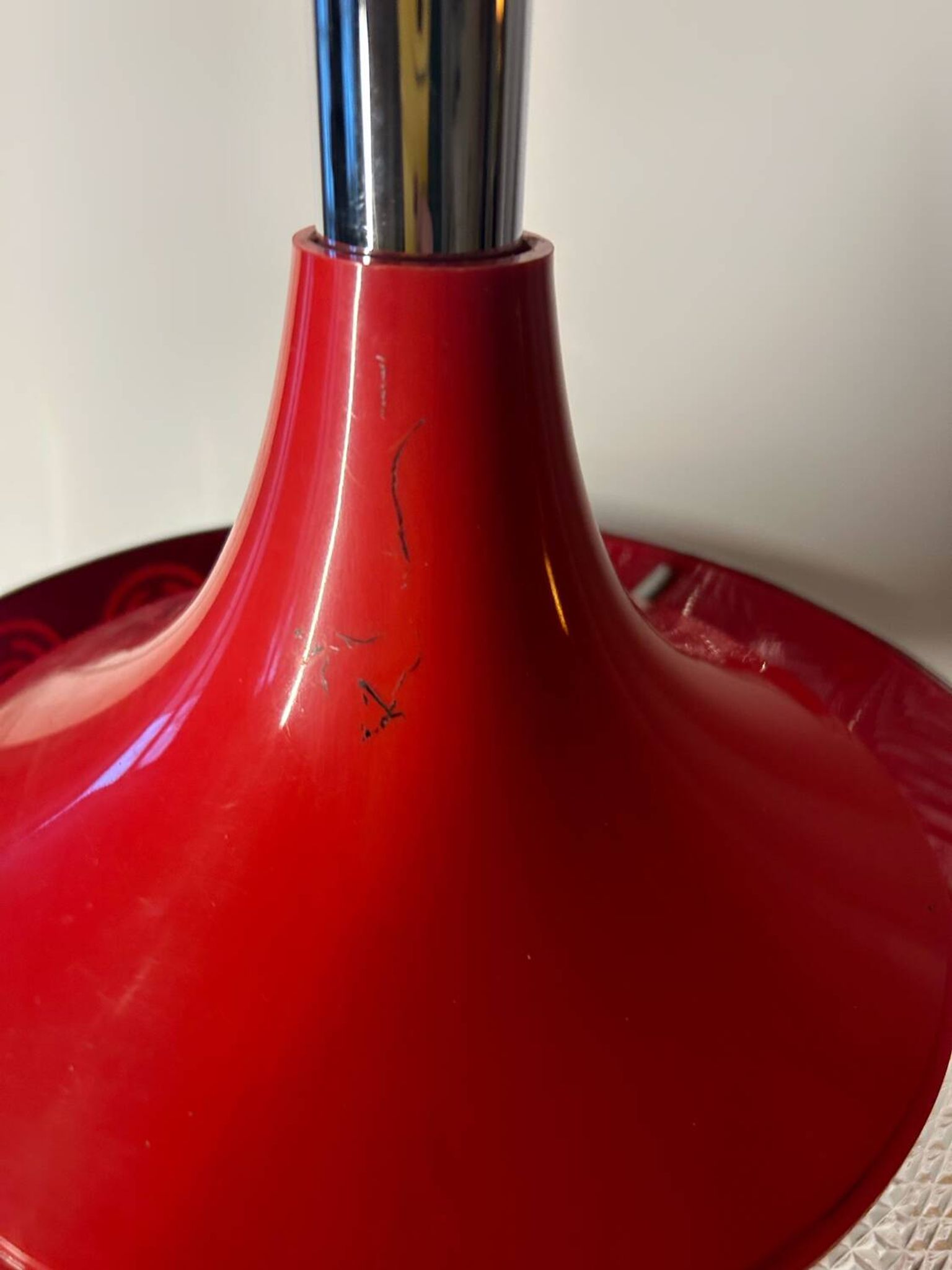 Lustre design Space Age années 70
