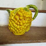 Grape pattern slip pitcher