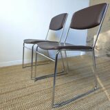 Chrome chairs