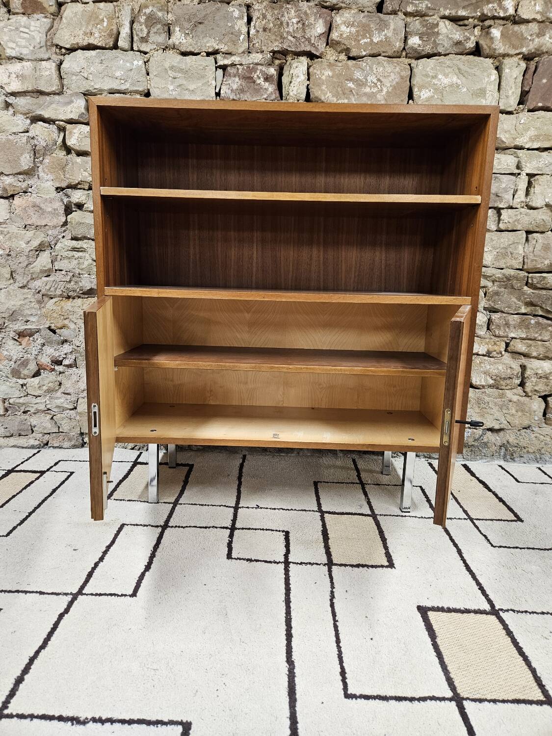 Small vintage bookcase 1970