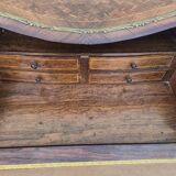 Louis XV style lady's desk in marquetry and bronze