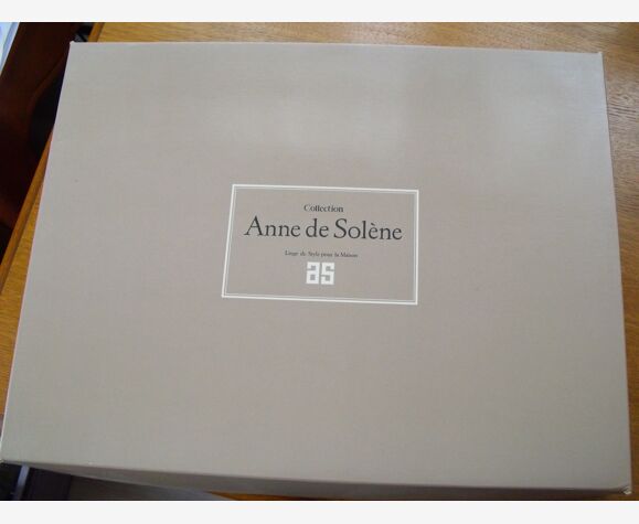 Anne de Solène - nappe et serviettes de table - vintage | Selency