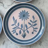 Set of 4 stamped Longchamp plates