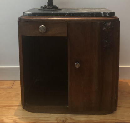 Art Deco bedside table