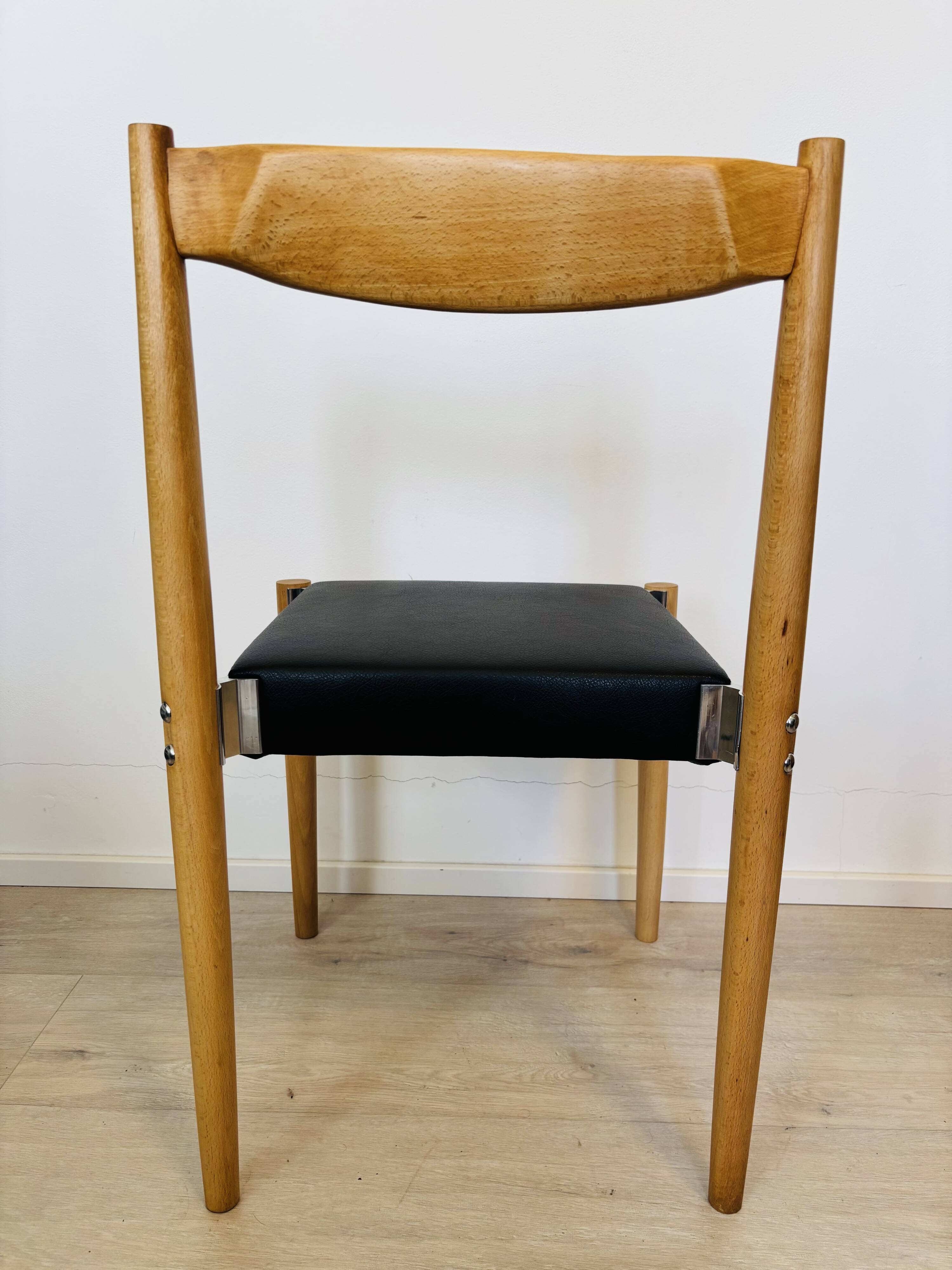 Dining Light Chair by Miroslav Navrátil, Czechoslovakia 1970’s