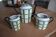 Limoges porcelain teapot, sugar bowl and milk jug