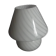 Venini lampe spirale champignon design vintage verre de murano swirl blanc